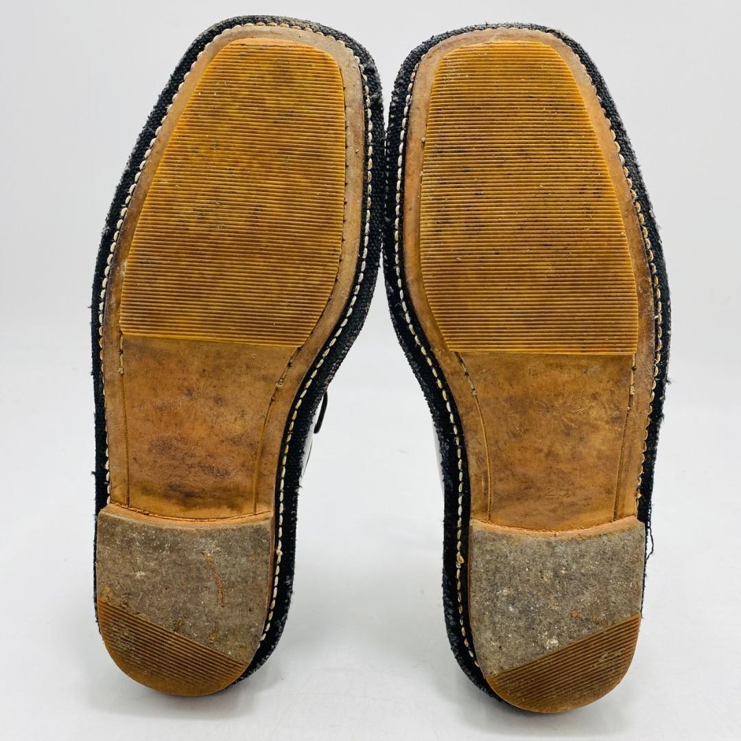 MIHARA YASYHIRO ドレスシューズ レザー スクエアトゥ 25cm