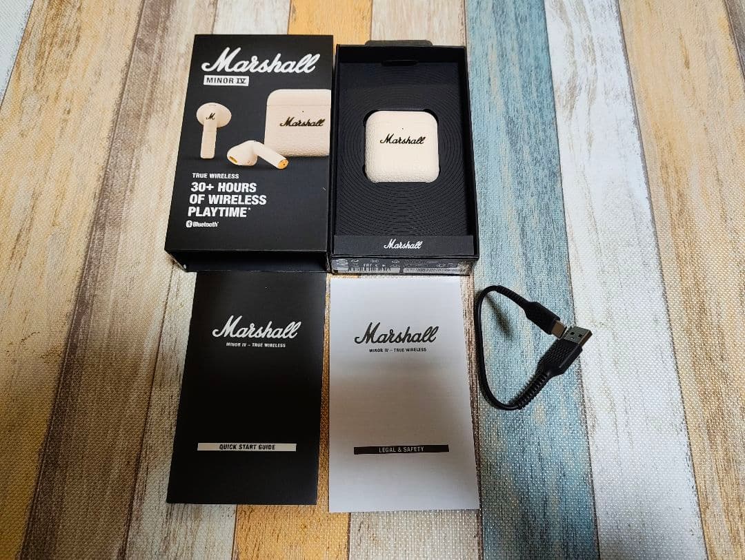 Marshall Minor IV ワイヤレスイヤホン
