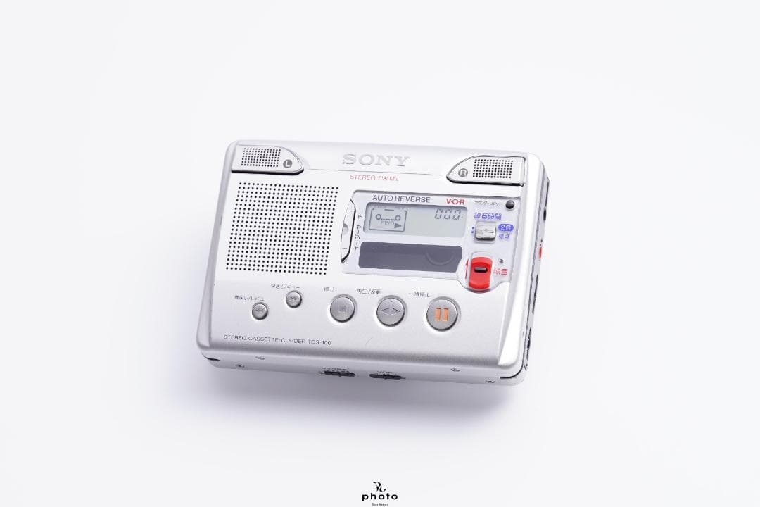 SONY メタルボディ 高性能 ステレオカセットレコーダー TCS-100