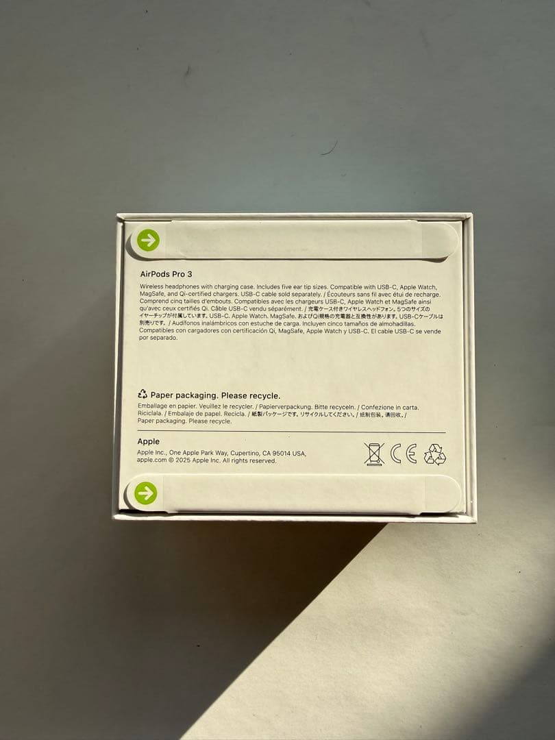 AirPods pro 3 本体 ホワイト