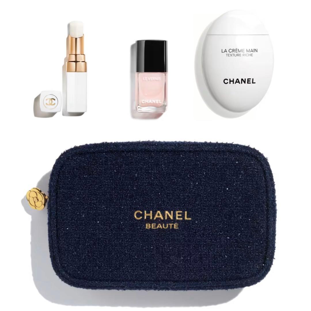 CHANEL リップアンドネイルケアセット シャネル コフレ2025ラッピング込