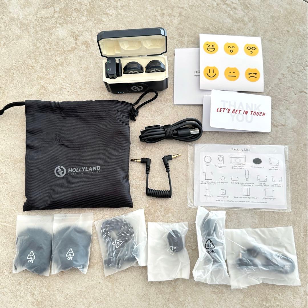 【Rahman】HOLLYLAND マイクLark M2 camera