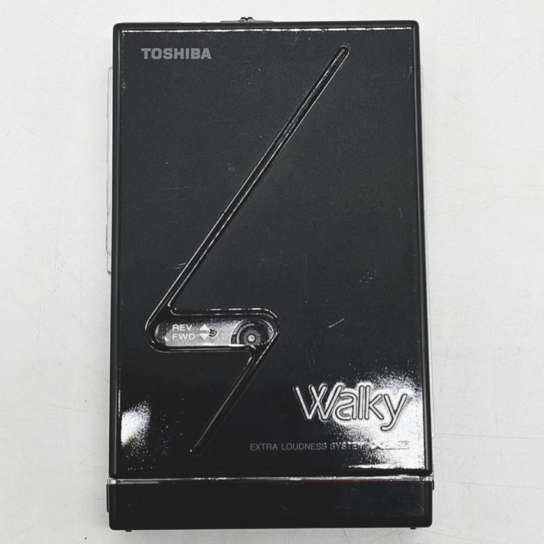 TOSHIBA ポータブルカセットプレーヤー Walky KT-GS4 通電OK
