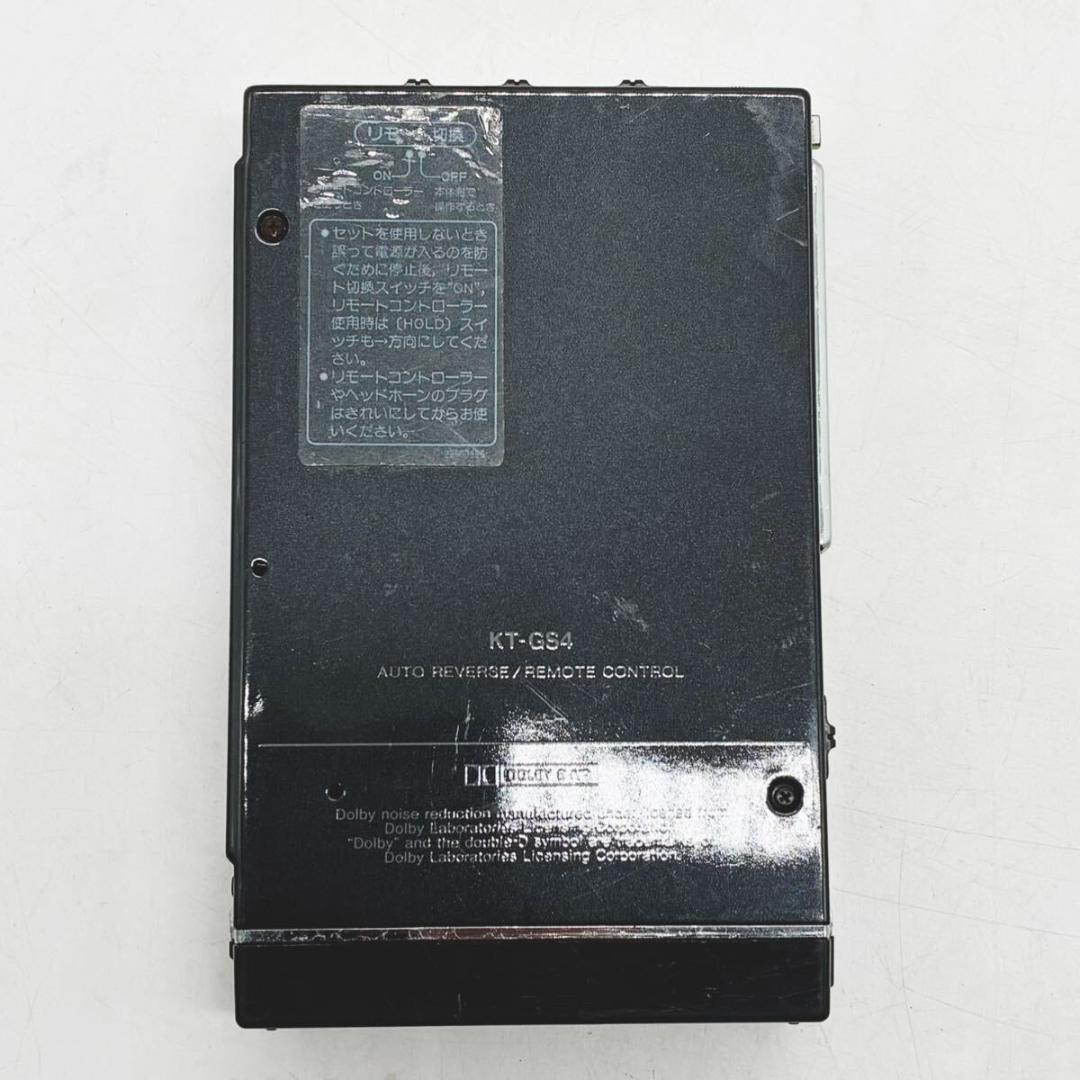 TOSHIBA ポータブルカセットプレーヤー Walky KT-GS4 通電OK