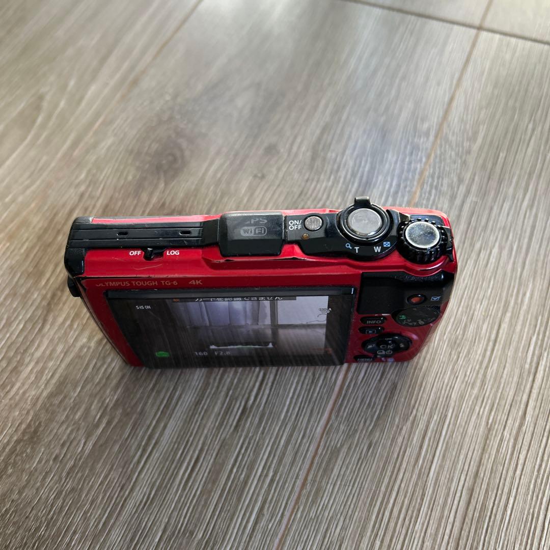 Olympus Tough TG-6レッド 本体