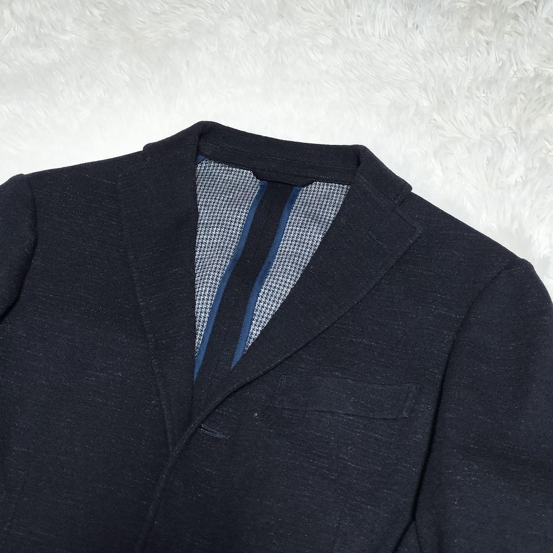 極美品✨️ RING JACKET テーラードジャケット 千鳥柄 ウール 48