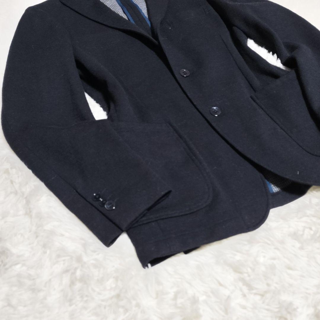 極美品✨️ RING JACKET テーラードジャケット 千鳥柄 ウール 48