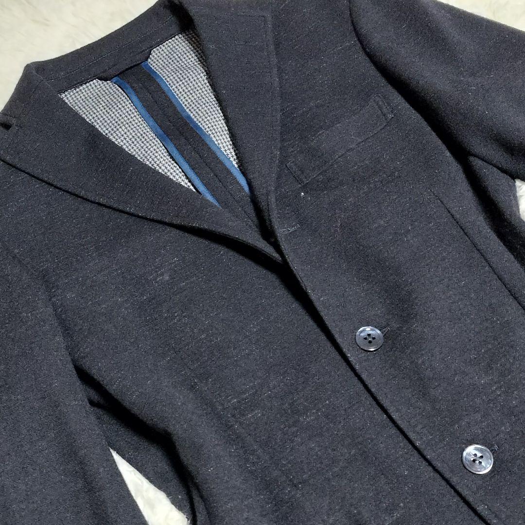 極美品✨️ RING JACKET テーラードジャケット 千鳥柄 ウール 48