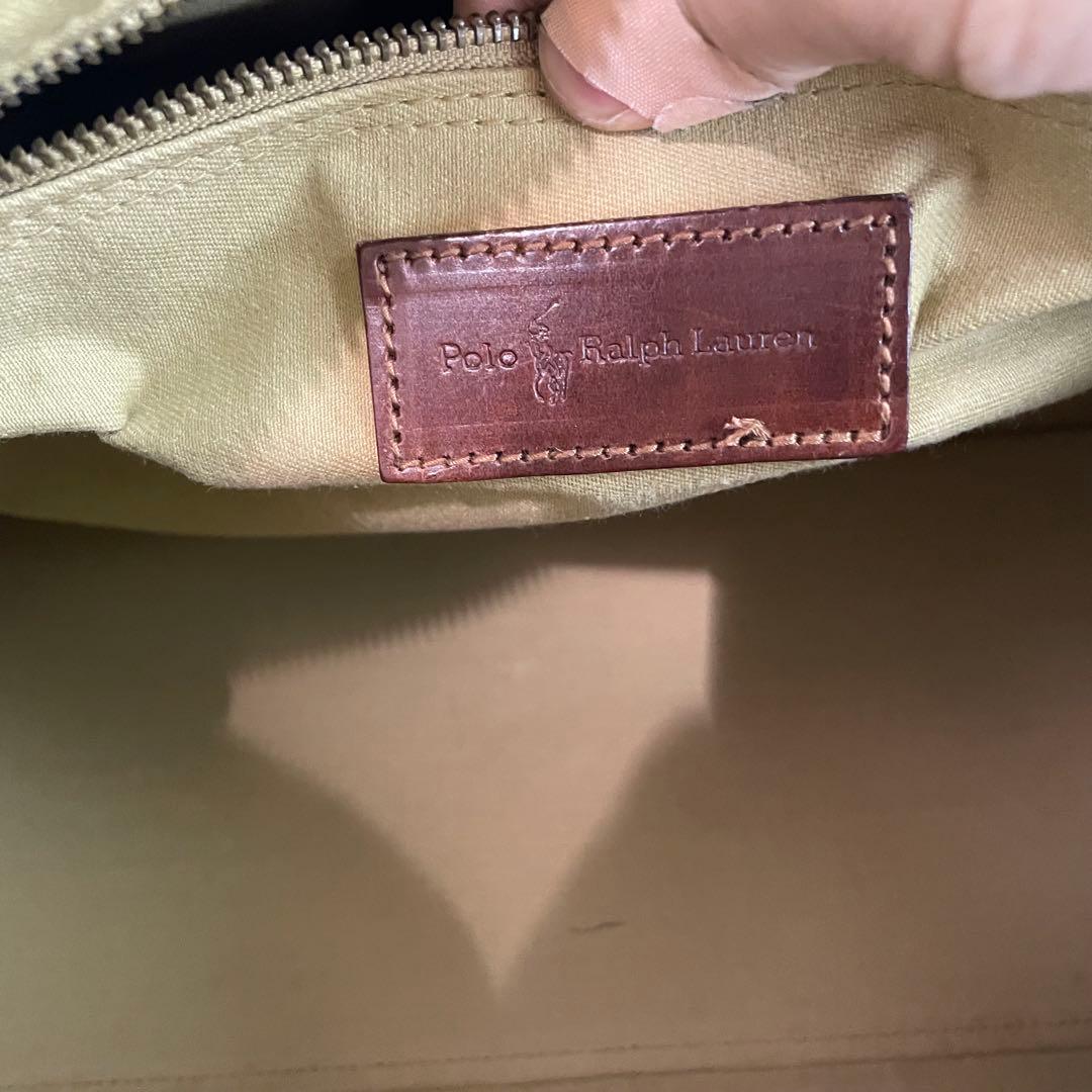 ポロラルフローレン 2way ボストンバッグ ブラックウォッチ 大容量 旅行