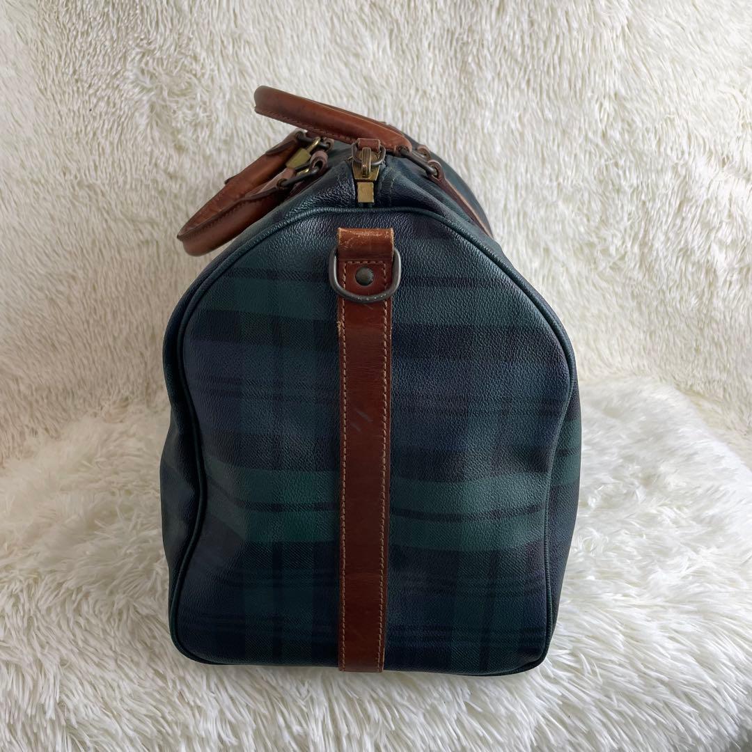 ポロラルフローレン 2way ボストンバッグ ブラックウォッチ 大容量 旅行