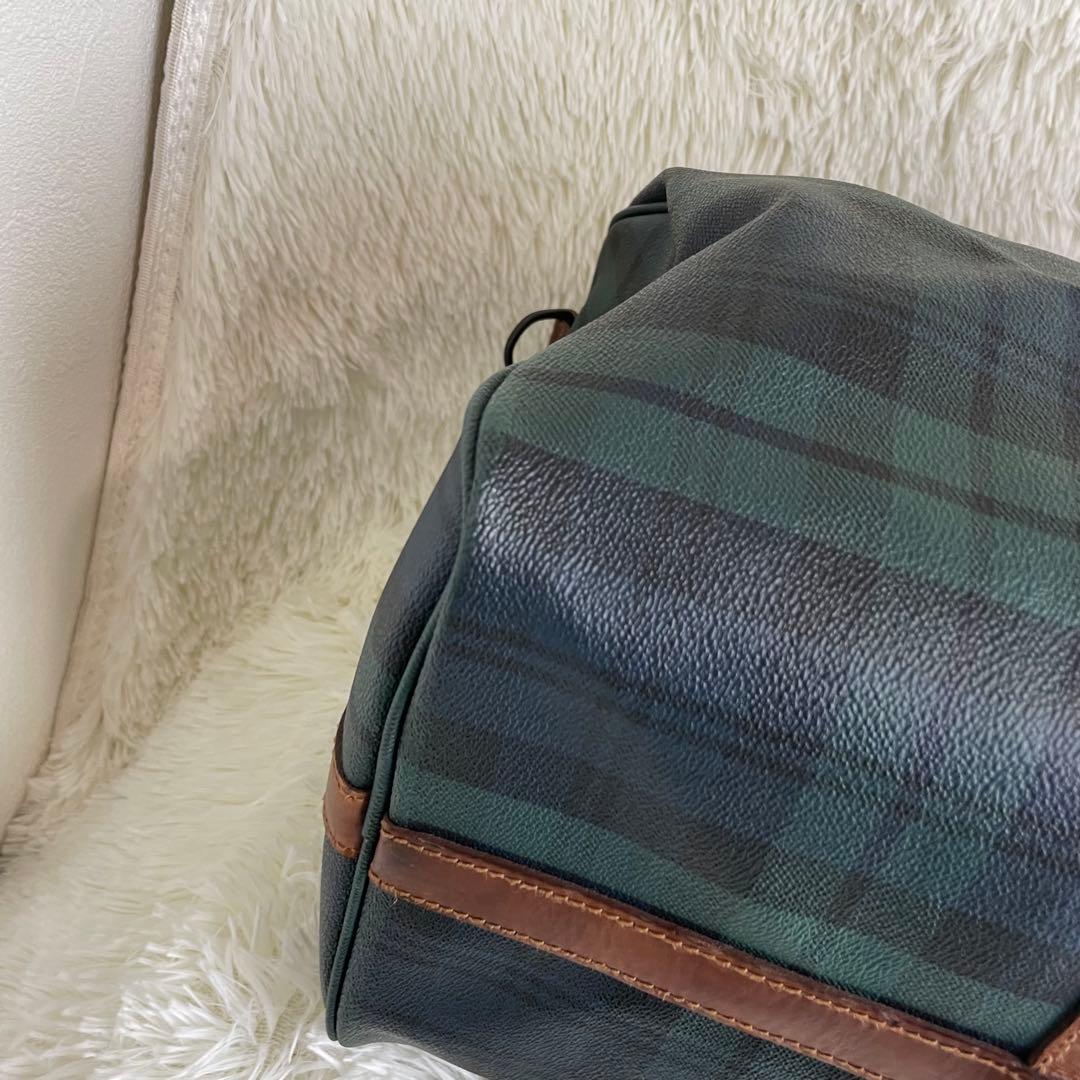 ポロラルフローレン 2way ボストンバッグ ブラックウォッチ 大容量 旅行