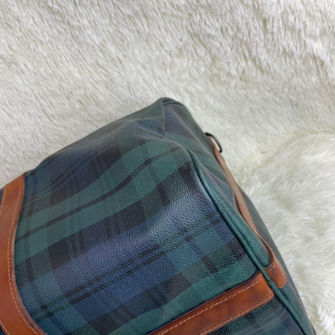 ポロラルフローレン 2way ボストンバッグ ブラックウォッチ 大容量 旅行