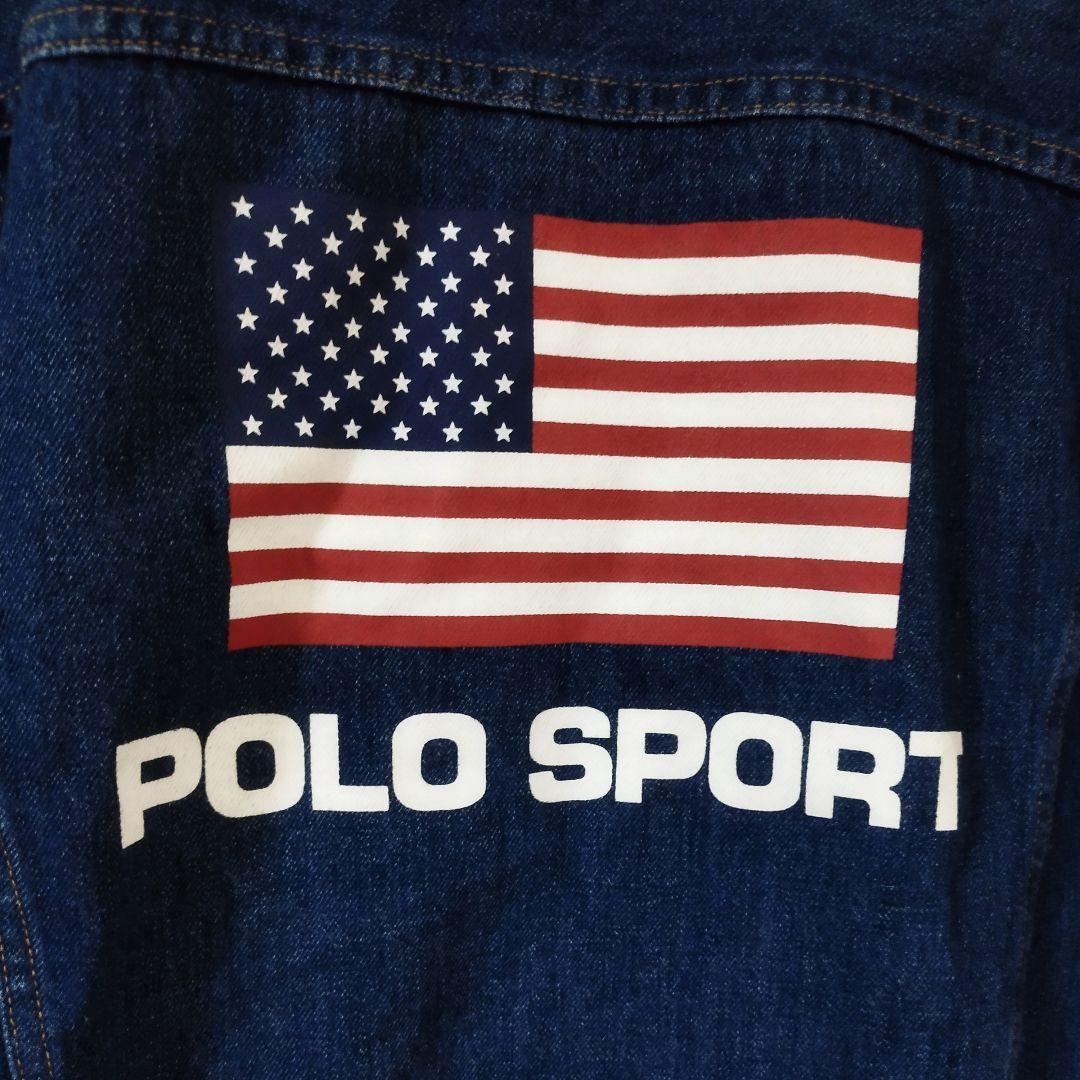 ラルフローレン デニムジャケット М 星条旗 Ralph ポロスポーツ