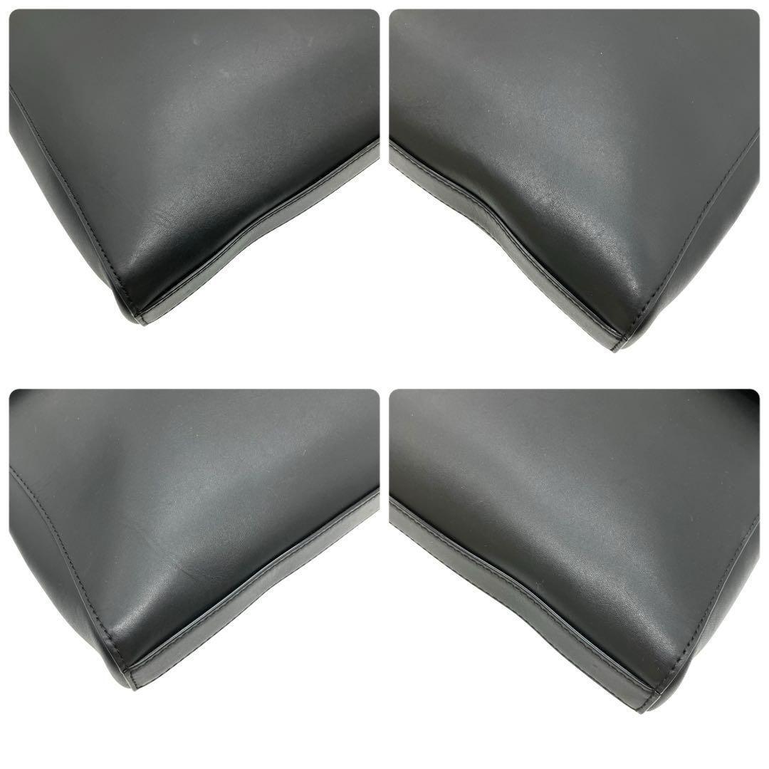 美品 2190 PaulSmith ショルダーバッグ レザー マルチストライプ