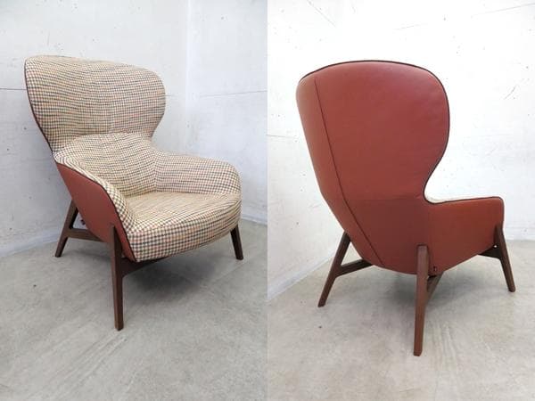 展示品■arflex■71.8万～■GIULIO■ラウンジチェア＆オットマン■