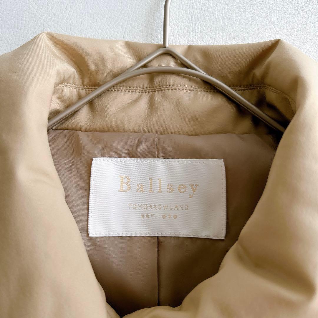 ☆美品☆ボールジィ　トゥモローランド　パデットツイル ベルテッドポンチョ　36