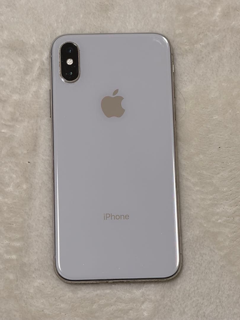 【SIMフリー】iPhoneX 64GB ホワイト(シルバー)