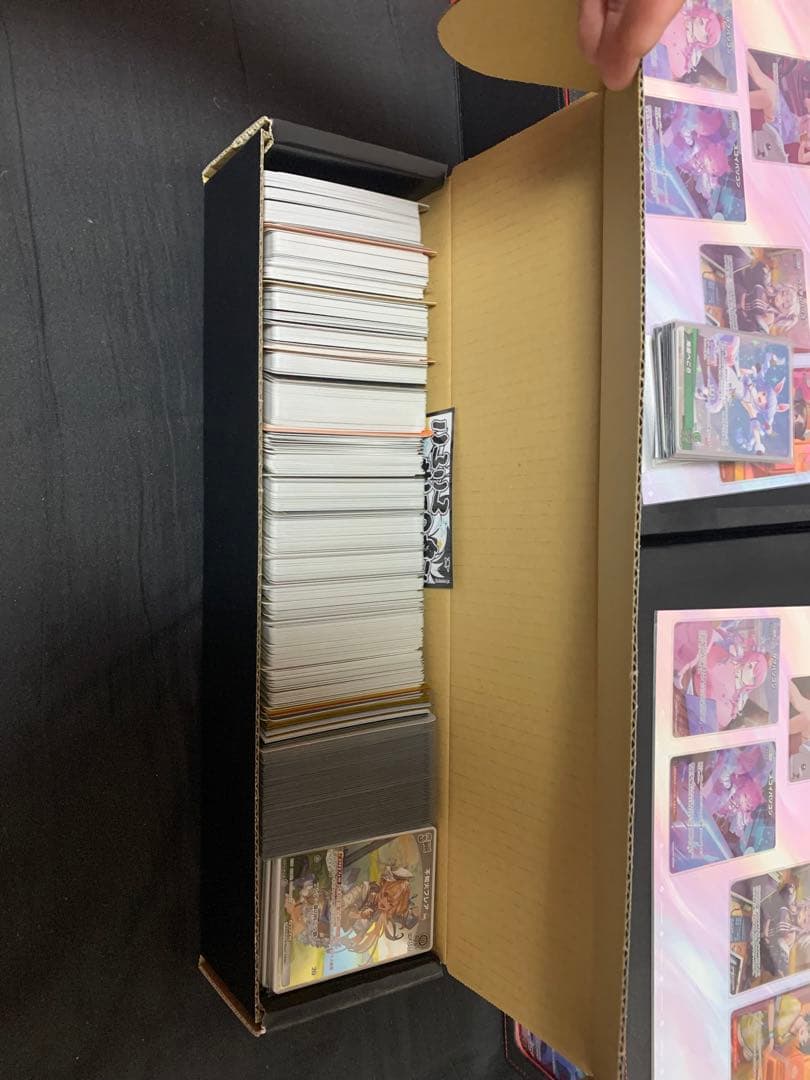 ホロカ引退品全てのカード＆ケース＆スリーブそのまま！(デッキは19デッキぐらい)