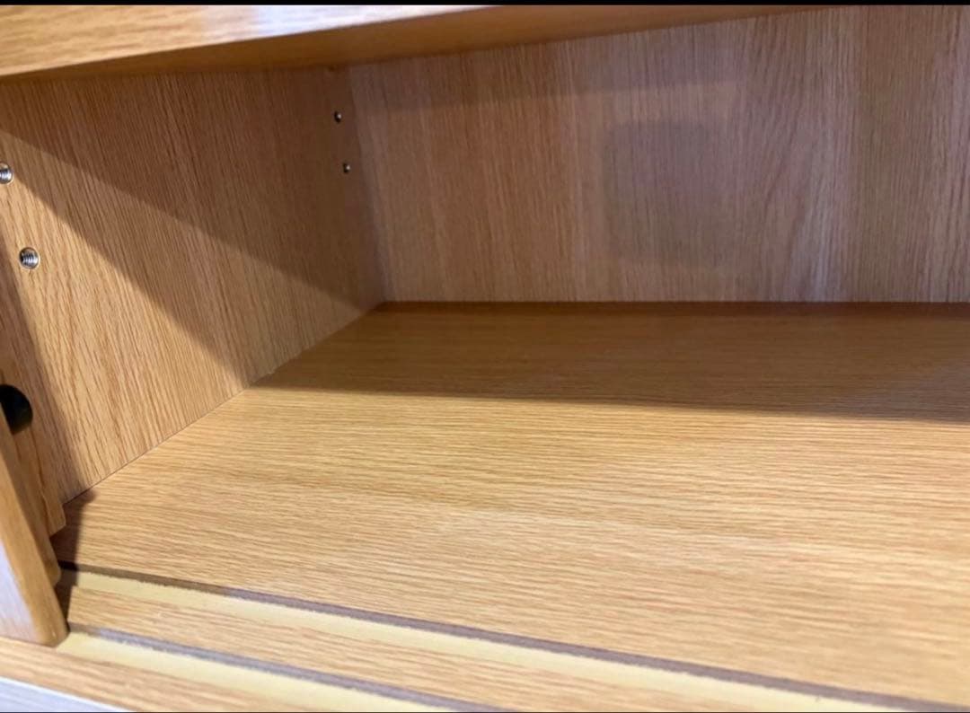 無印良品 木製カップボード・幅120cm・オーク材【セット販売】