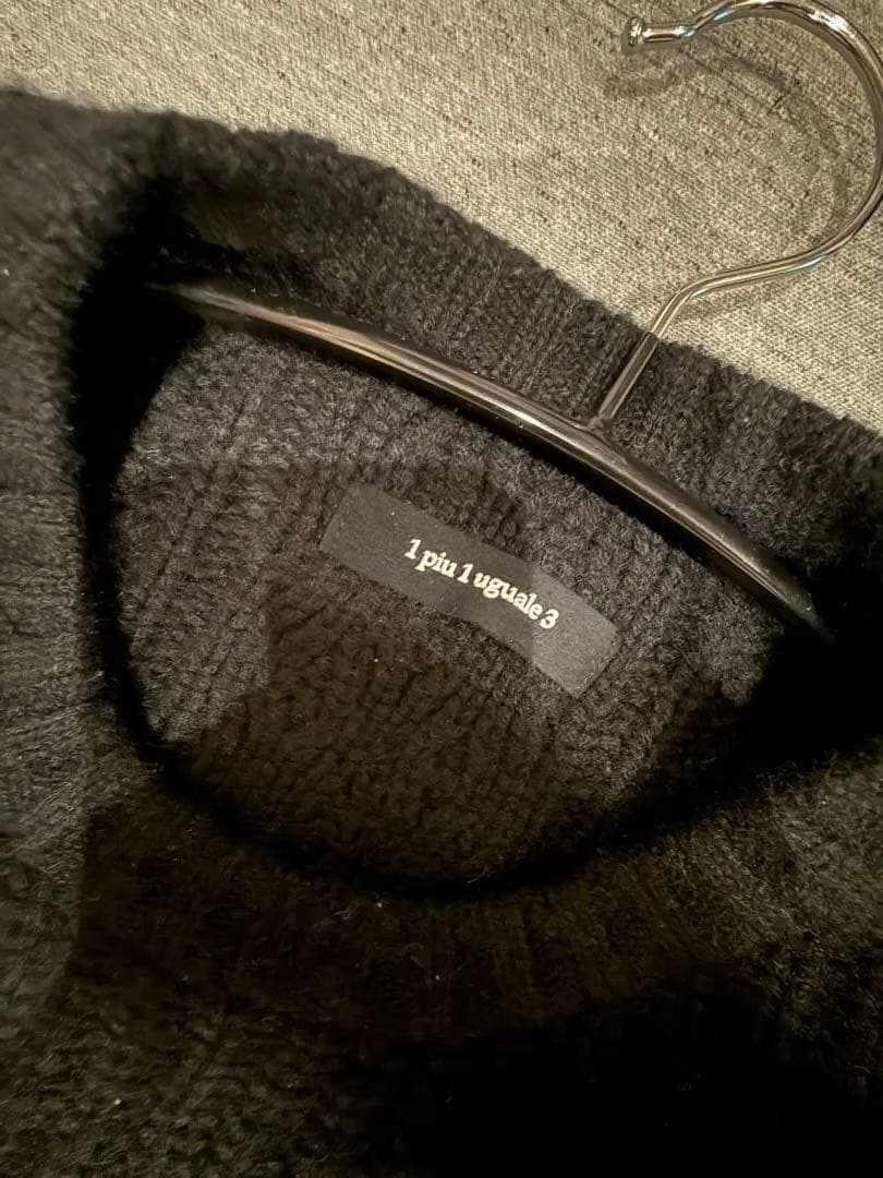 222【未使用に近い】1PIU1UGUALE3 メンズニット セーターM