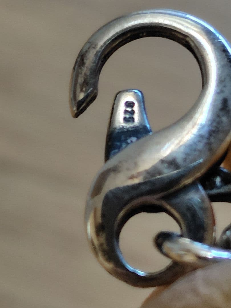 パトリックコックス　シルバーネックレス　40センチ　　説明必読願います