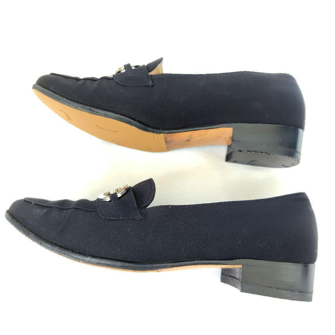 ✨️腕利き職人のリペア済✨️【フェラガモ】定番 ガンチーニ ローファー 黒