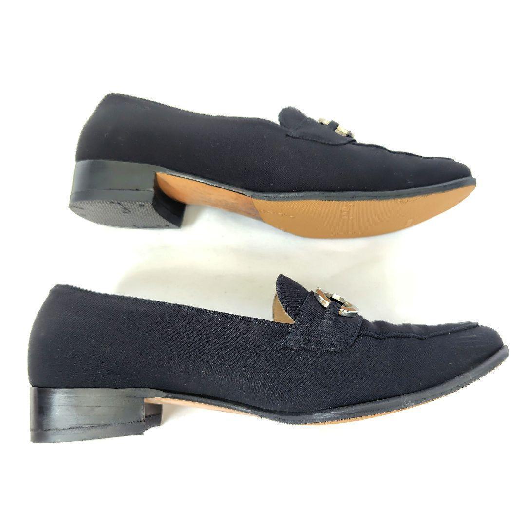 ✨️腕利き職人のリペア済✨️【フェラガモ】定番 ガンチーニ ローファー 黒