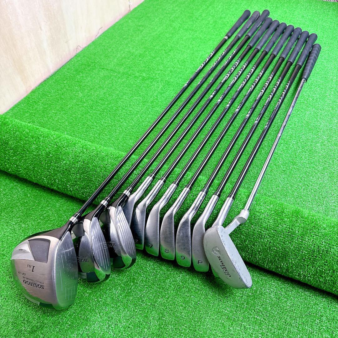 【レフティ】 ブリヂストン SOSIEGO メンズ クラブセット 11本 SR