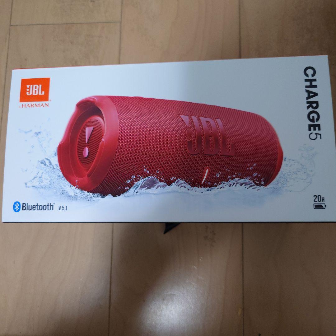 JBL Charge 5 ワイヤレススピーカー レッド