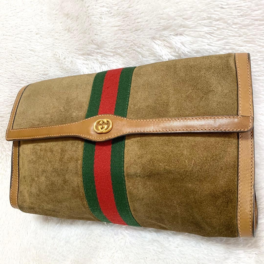 GUCCI クラッチバッグ シェリーライン インターロッキング