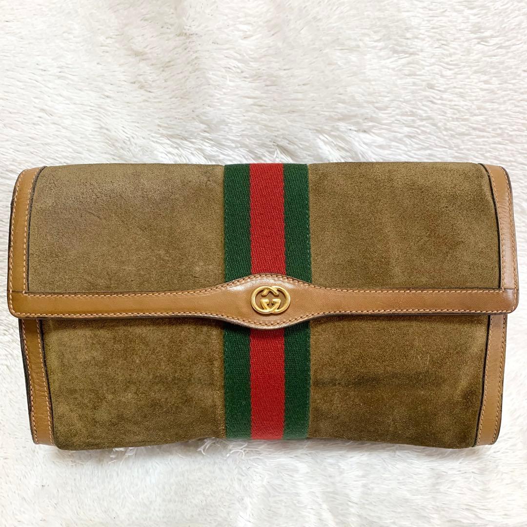 GUCCI クラッチバッグ シェリーライン インターロッキング