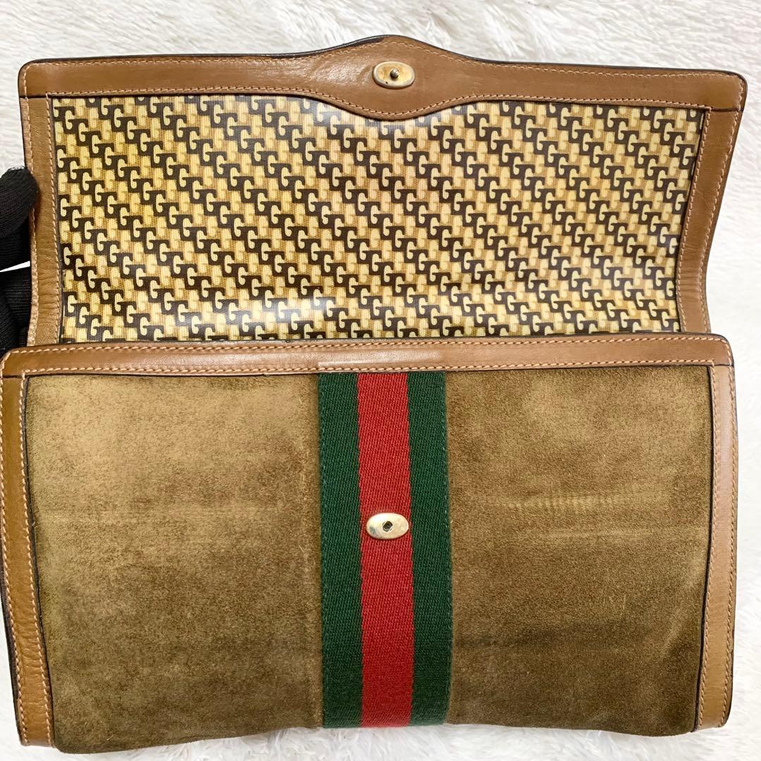 GUCCI クラッチバッグ シェリーライン インターロッキング