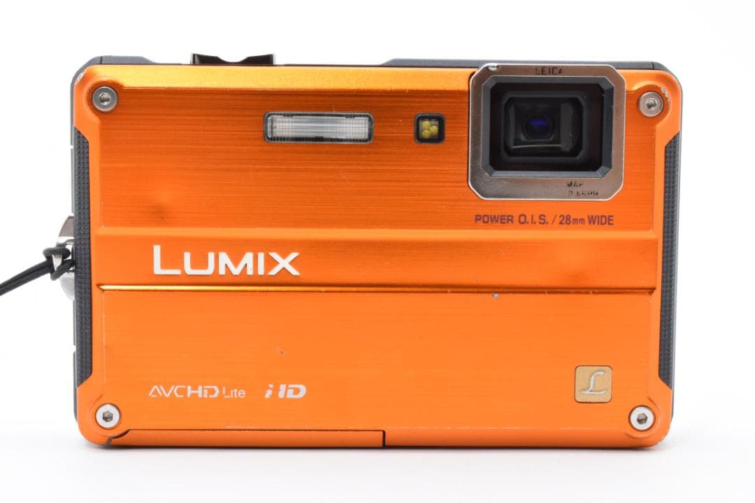 【美品】Panasonic LUMIX DMC-FT2 オレンジ　動作確認済