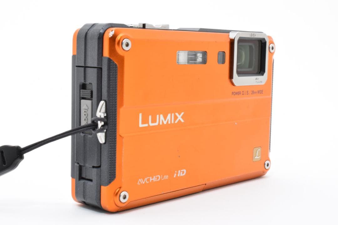 【美品】Panasonic LUMIX DMC-FT2 オレンジ　動作確認済