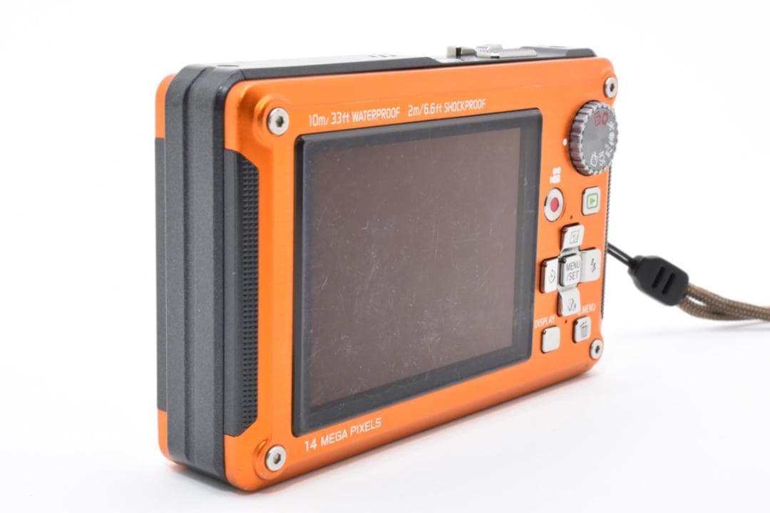 【美品】Panasonic LUMIX DMC-FT2 オレンジ　動作確認済