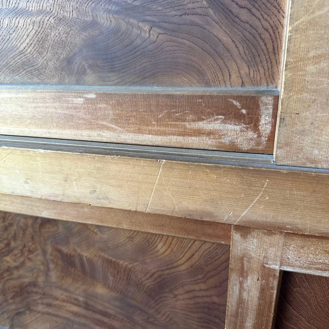 大幅お値下げ‼️時代箪笥　欅面　食器棚に！什器に！ヴィンテージ箪笥　収納に！