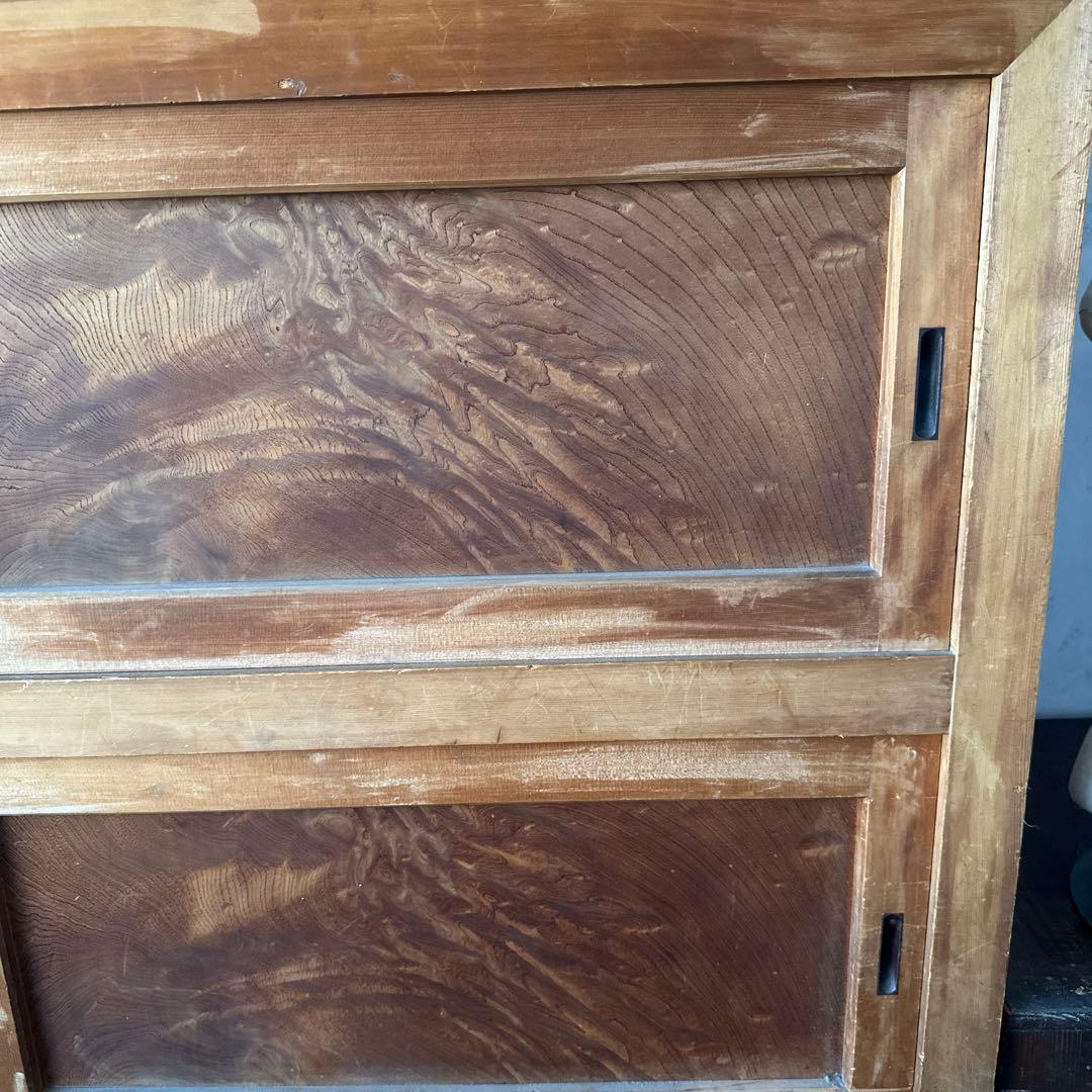 大幅お値下げ‼️時代箪笥　欅面　食器棚に！什器に！ヴィンテージ箪笥　収納に！