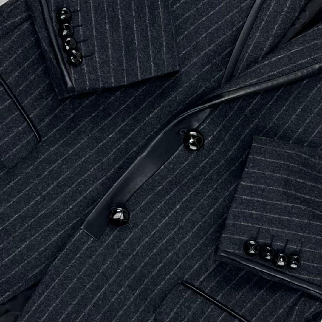 最高級 ドルチェ&ガッバーナ シープスキン マティーニ ブレザー 胡桃釦 48