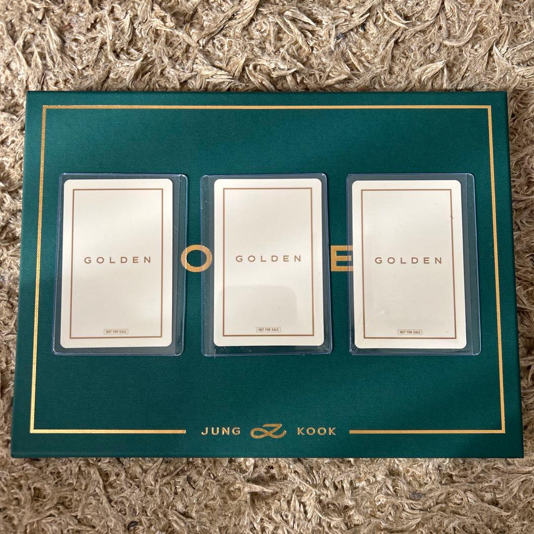 BTS JUNGKOOK ジョングク GOLDEN ユニバ ラキドロ トレカ