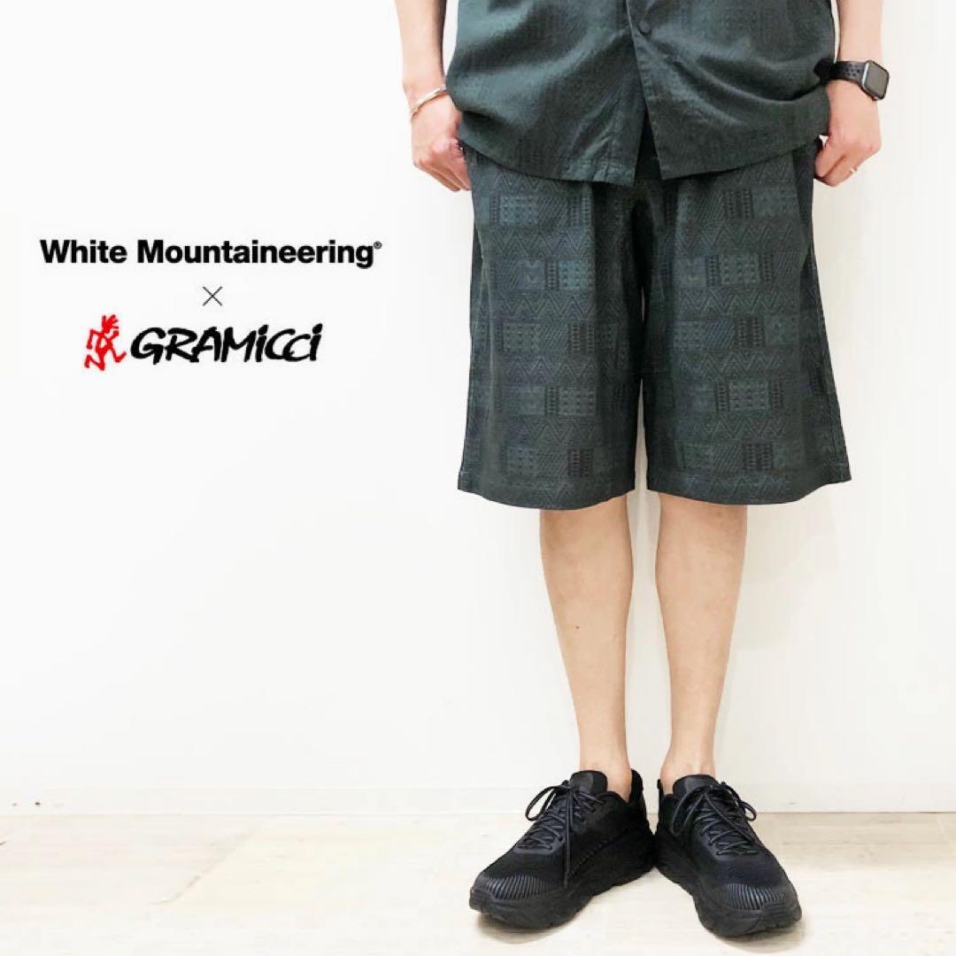 最終値下　美品✨　グラミチ　ホワイトマウンテニアリング　コラボ　ハーフパンツ