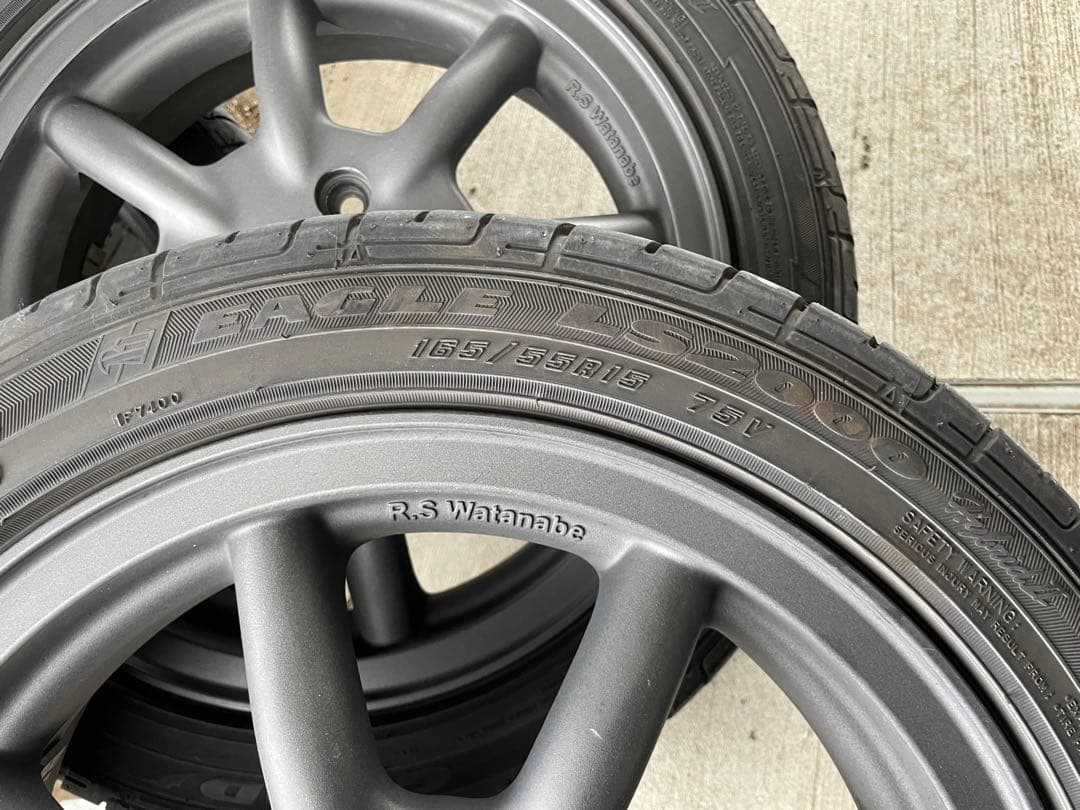 レーシングサービスワタナベ　15インチホイール　4本セット