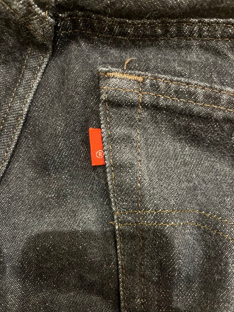 80s Vintageリーバイス 501 USA製 先染めブラック 希少