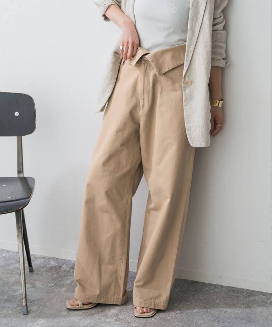 【新品タグなし】Spick & Span 2WAYハイウエストパンツ