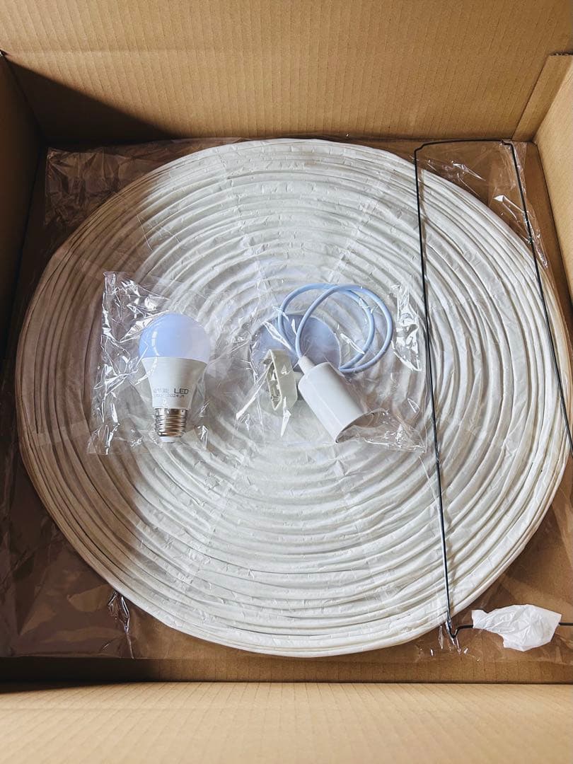 新品未使用　イサムノグチ　AKARI　アカリ　30A　ペンダントライト　照明付