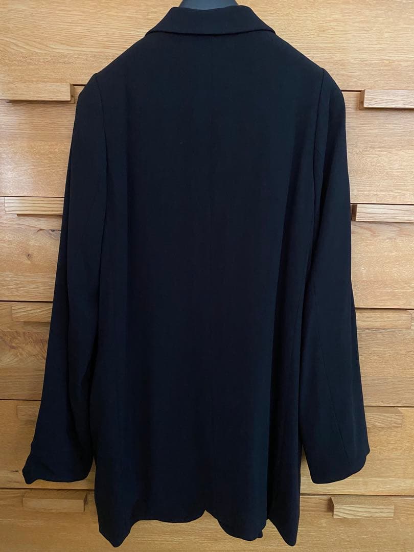 Deuxieme Class ジョーゼットジャケット　ブラック