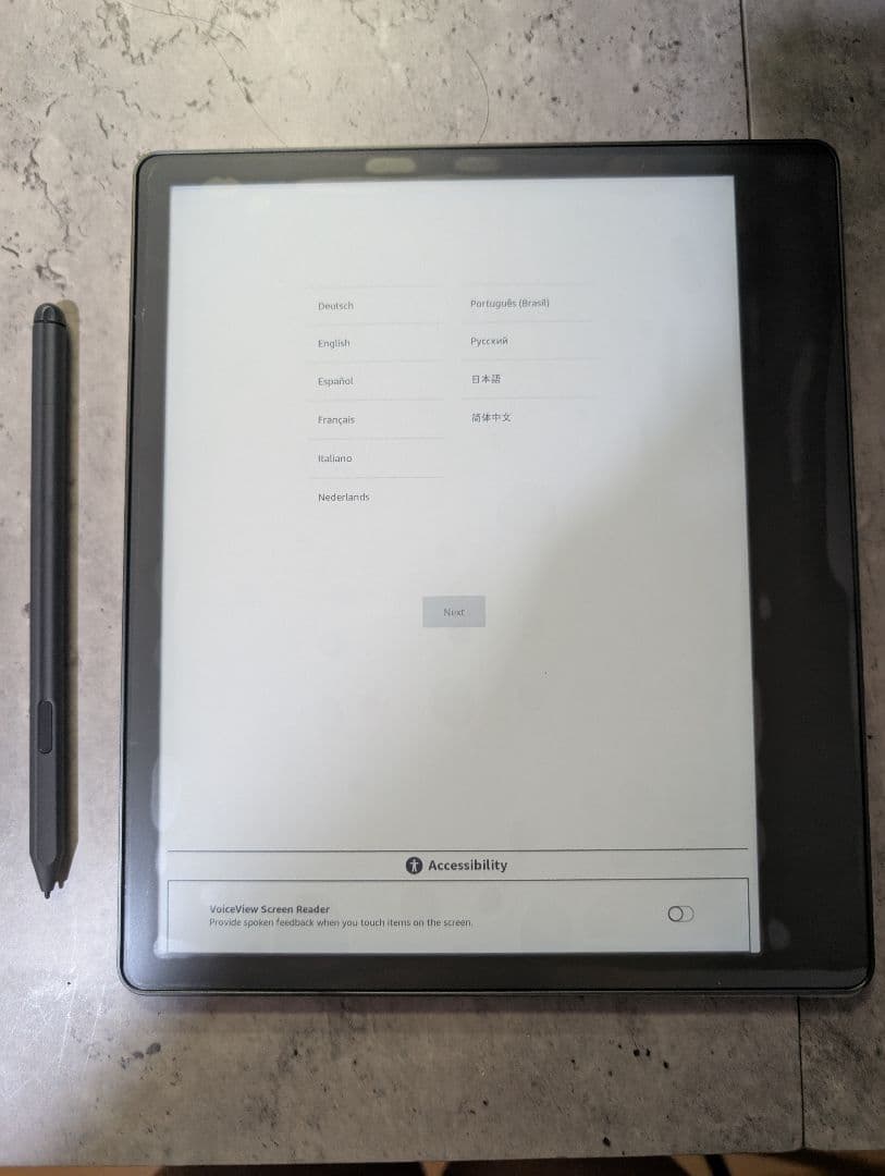 Kindle Scribe 32GB 本体 スタイラスペン、保護フィルム付き