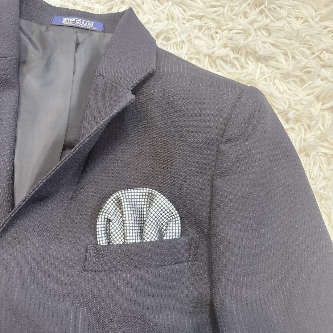 未使用級✨️ZIPGUN 男の子 卒業 フォーマルスーツ 豪華５点セット 160