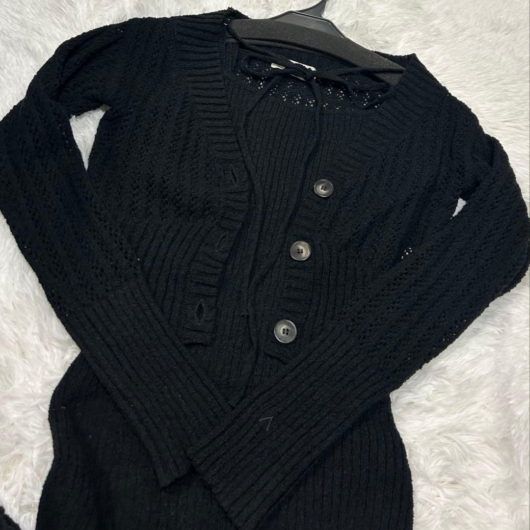 ワンピース andmary milky knit set