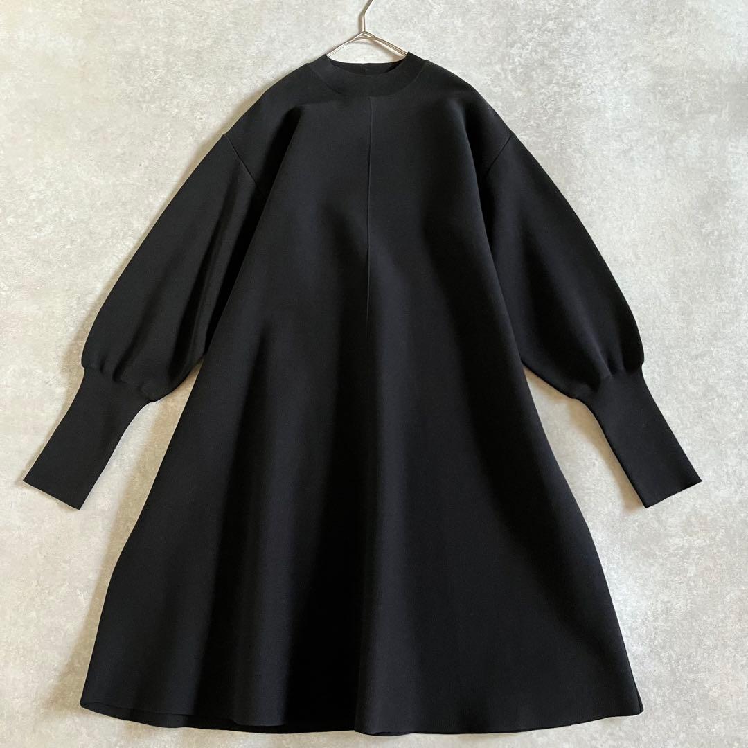 ユナイテッドアローズ EMMELREFINES クルーネックAラインワンピース