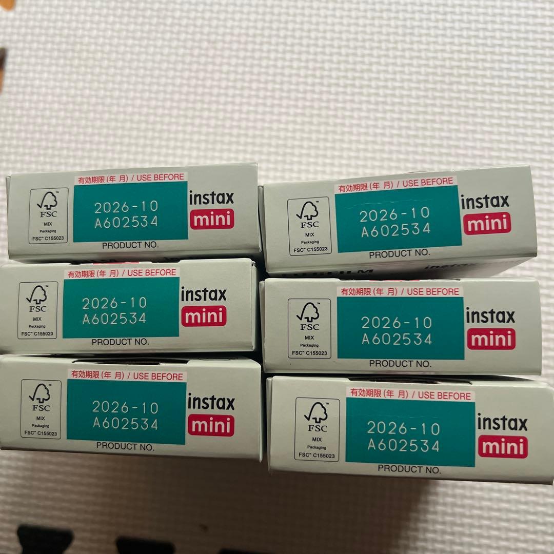 FUJIFILM instax mini ウィニーペー フィルム 6パック